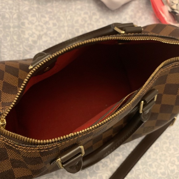 Speedy Bandouliere 25 Damier Ebene Louis Vuitton - Picture 5 of 16